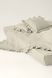 Washed cotton bedding with ruffles Brie, Double, 2, Flat Sheet