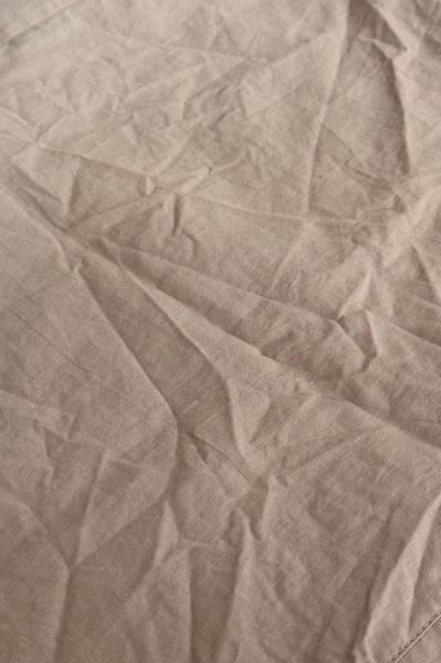 Washed cotton bedding Pistachio & Sand, Double, 2, Flat Sheet