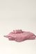 Washed cotton bedding with ruffles Strawberry pink, Double, 2, Flat Sheet