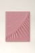 Washed cotton bedding with ruffles Strawberry pink, Double, 2, Flat Sheet