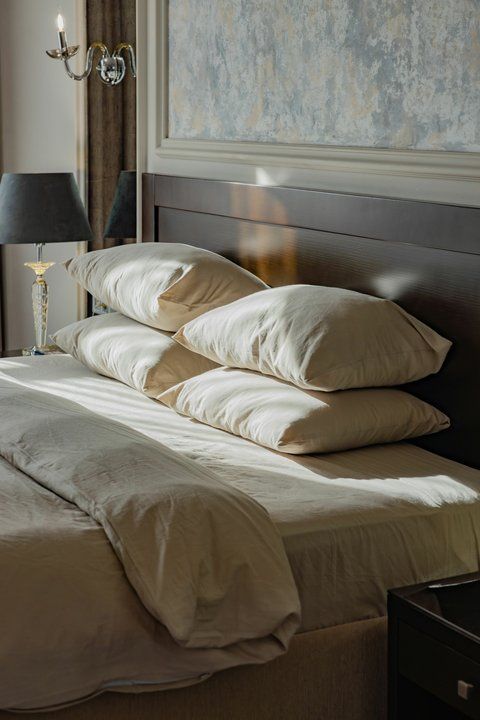 Washed cotton bedding Brie, Double, 2, Flat Sheet
