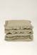 Washed cotton bedding with ruffles Pistachio, Double, 2, Flat Sheet