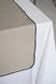 Beige linen Line table runner
