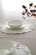Set of Ruffle flow linen napkins Ivory