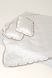 Satin bedding with ruffles and piping Beni, Double, 2, Flat Sheet