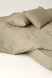Washed cotton bedding Pistachio, Double, 2, Flat Sheet