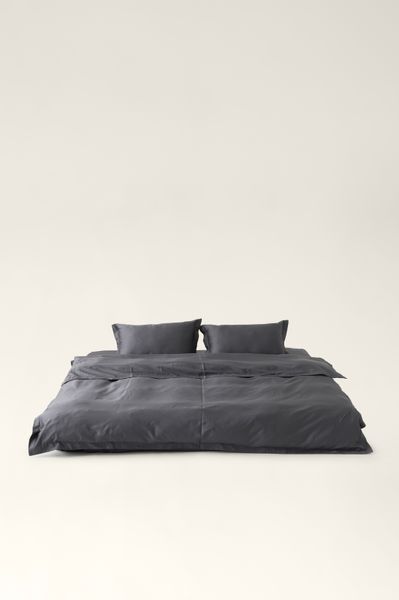 Graphite satin pillowcases, Standard 50 x 70 cm, 2