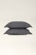 Graphite satin pillowcases, Standard 50 x 70 cm, 2