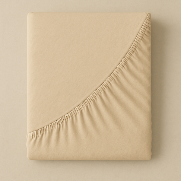 Washed cotton bedding Oat, Double, 2, Flat Sheet