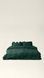 Washed cotton bedding with ruffles Moss, Double, 2, Flat Sheet